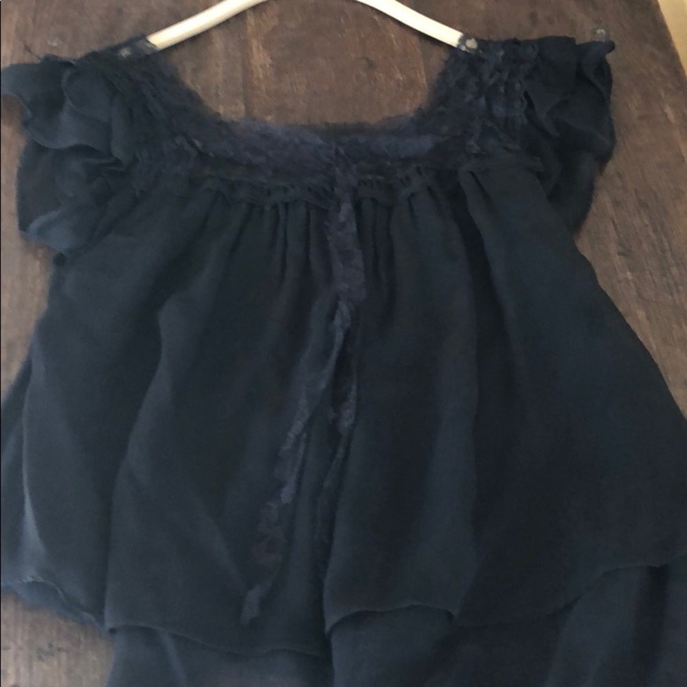 Delicate lace blouse
